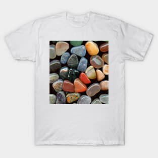 Assorted polished and shiny stones T-Shirt